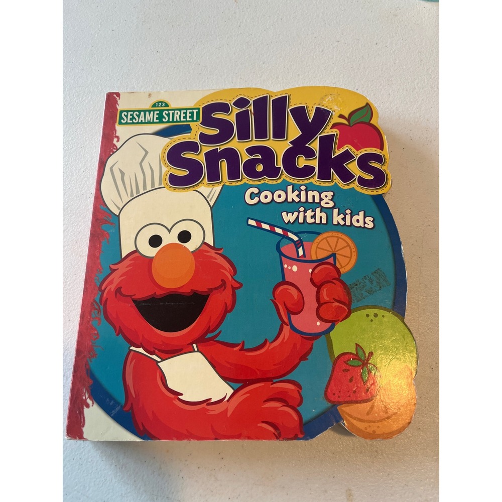 Sesame Street Silly Snacks Cooking  w/Kids Board Book Elmo Recipes 9781412757102